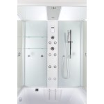 Душевой бокс Erlit SYDney SYD150-W1 с крышей прозрачное стекло 148x82x220 Душевой бокс Erlit SYDney SYD150-W1 с крышей прозрачное стекло 148x82x220