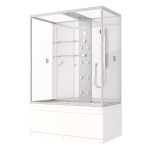 Душевой бокс Erlit SYDney SYD150-W1 с крышей прозрачное стекло 148x82x220 Душевой бокс Erlit SYDney SYD150-W1 с крышей прозрачное стекло 148x82x220
