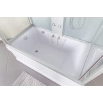 Душевой бокс Erlit SYDney SYD150-W1 с крышей прозрачное стекло 148x82x220 Душевой бокс Erlit SYDney SYD150-W1 с крышей прозрачное стекло 148x82x220