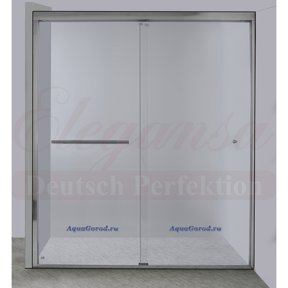 Душевая дверь в нишу Pucsho Vorhang L 180х200 см прозрачное стекло
