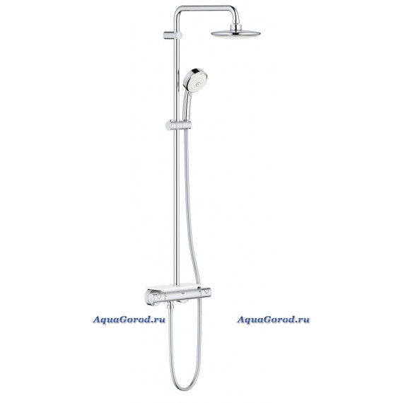 Душевая система Grohe Euphoria 190 с термостатом для душа с полочкой 26249000