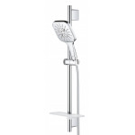 Душевой гарнитур GROHE Rainshower SmartActive 130 Cube, 3 вида струй, хром 26584000