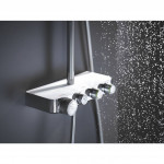 Душевая система GROHE Euphoria SmartControl 310 DUO с термостатом для душа, белая луна 26507LS0