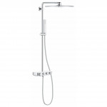 Душевая система GROHE Euphoria SmartControl 310 DUO Cube с термостатом для душа, белая луна 26508LS0