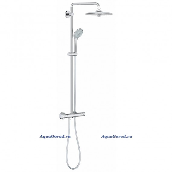 Душевая система GROHE Euphoria 260 с термостатическим смесителем для душа, хром 27615001