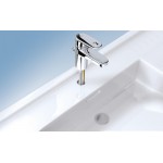 Смеситель Grohe Europlus II для раковины однорычажный сливной гарнитур 32612002