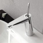 Смеситель Grohe Eurodisc Joy для раковины со сливным гарнитуром M-Size 23427000