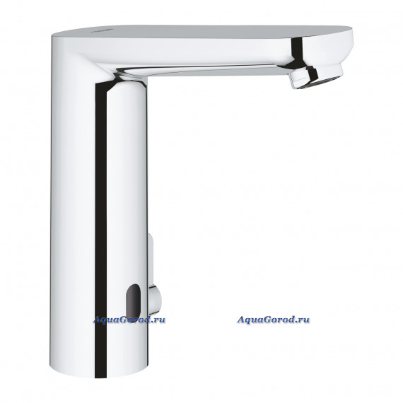 Смеситель для раковины Grohe Eurosmart Cosmopolitan E инфракрасный, L-SIZE, хром, работа от батарейки 36422000