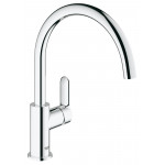 Смеситель Grohe BauEdge для мойки поворотный трубкообразный излив 31367000