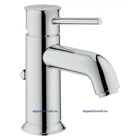 Смеситель Grohe BauClassic для раковины со сливным гарнитуром 23161000