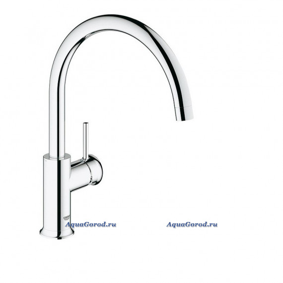 Смеситель Grohe BauClassic для мойки с поворотным изливом 31234001