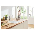 Смеситель Grohe Concetto New для мойки с высоким изливом суперсталь 32661DC3