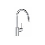 Смеситель Grohe Concetto New для мойки с высоким выдвижным изливом хром 32663003