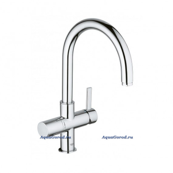 Смеситель для кухни Grohe Blue без электроники для подачи смешанной и фильтрованной воды 33251000