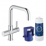 Смеситель Grohe Blue Pure для кухни с функцией очистки воды, стартовый комплект, хром 31299001