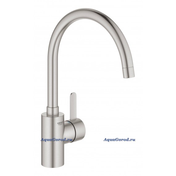 Смеситель Grohe Eurosmart Cosmopolitan для мойки с высоким изливом сталь 32843DC2