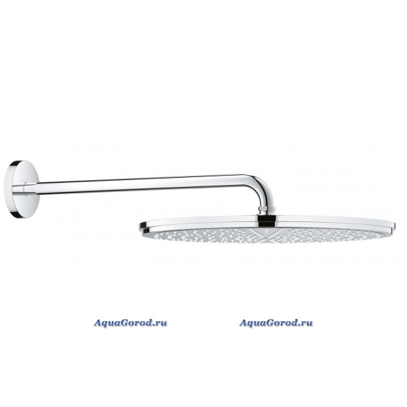 Верхний душ Grohe Rainshower Cosmopolitan 400 с душевым кронштейном 422 мм 26255000