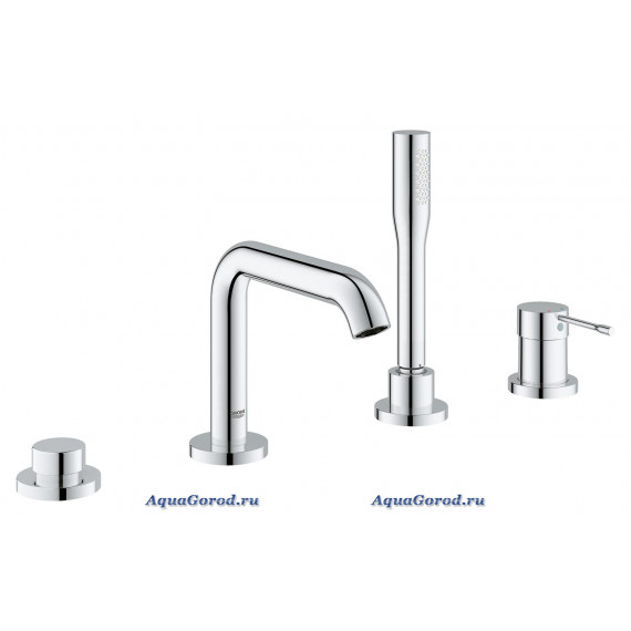 Смеситель GROHE Essence+ для ванны на борт на 4 отверстия 19578001