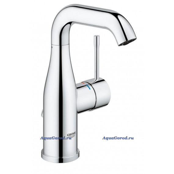 Смеситель GROHE Essence+ для раковины U-излив с цепочкой 23480001