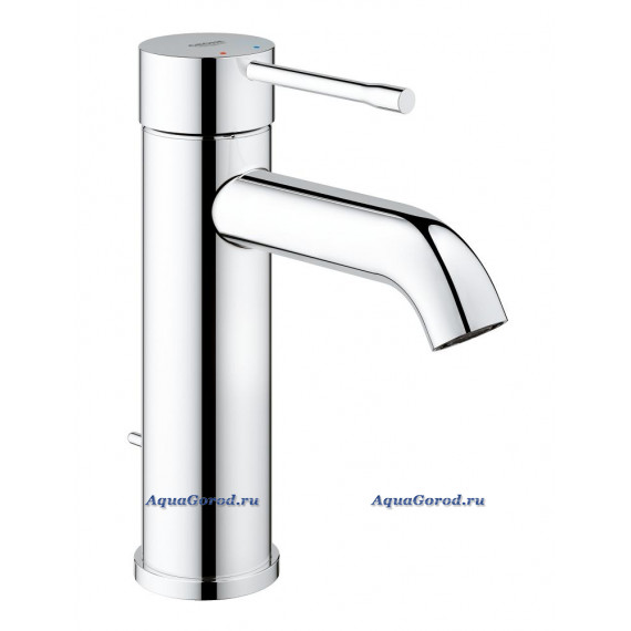 Смеситель GROHE Essence New для раковины S-Size II со сливным гарнитуром 23589001