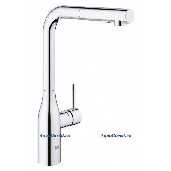 Смеситель GROHE Essence New для мойки с высоким выдвижным изливом 30270000