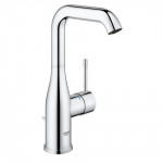 Смеситель GROHE Essence+ для раковины с высоким изливом и сливным гарнитуром 32628001