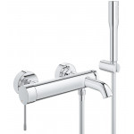 Смеситель GROHE Essence+ для ванны с душевым гарнитуром 33628001