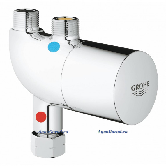 Смеситель Grohe Grohtherm Micro для установки под раковину или мойку, универсальный, термостатический, хром 34487000