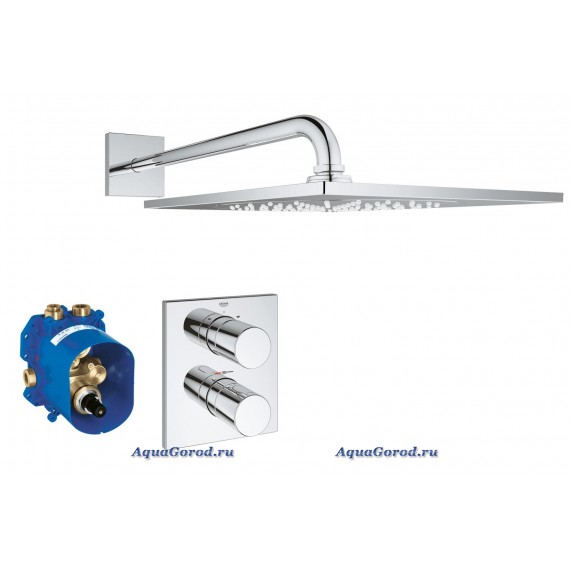 Набор Grohe Grohtherm 3000 Cosmopolitan для комплектации душа с F-Series 10" 26261000