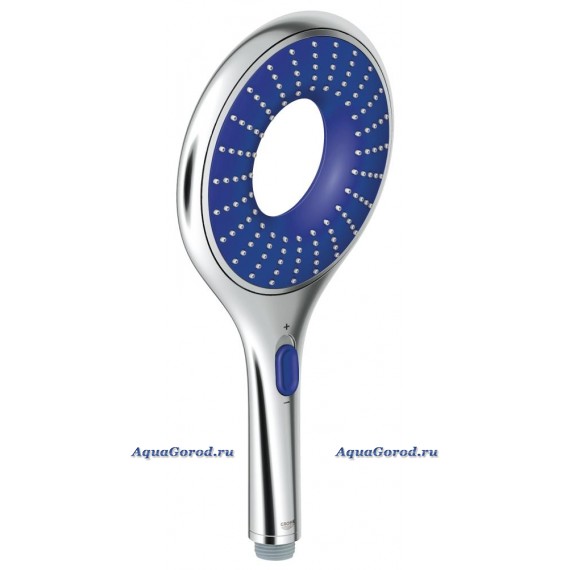 Ручной душ Grohe Rainshower Icon хром-синий 27449000