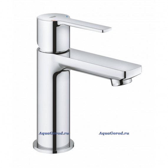 Смеситель Grohe Lineare New для раковины с донным клапаном Push Open, хром 23791001