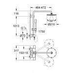 Душевая система Grohe Rainshower с термостатом Grohtherm 3000C 27032001