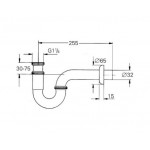 Сифон для раковины Grohe 1 1/4 дюйма 28947000 