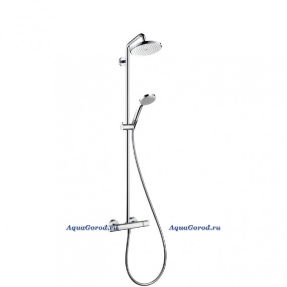 Душевая система Hansgrohe Croma 220 Showerpipe 27185000