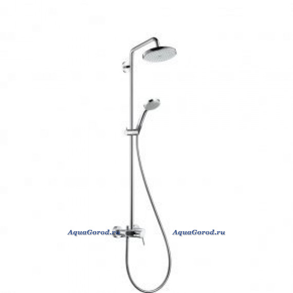 Душевая система Hansgrohe Croma 220 Showerpipe 27222000