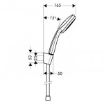 Душевой набор Hansgrohe Croma 100 Multi-Porter S 27595000