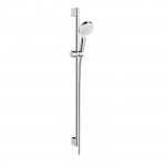 Душевой гарнитур Hansgrohe Crometta Vario 90см белый и хром 26536400