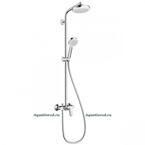 Душевая система Hansgrohe Crometta 160 1jet Showerpipe со смесителем 27266400