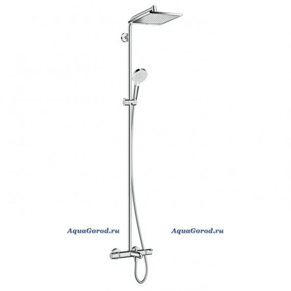 Душевая система Hansgrohe Crometta E 240 1jet Showerpipe 27298000