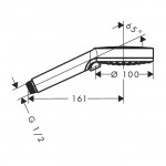 Ручной душ Hansgrohe Crometta Vario 26330400