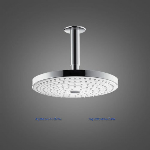 Верхний душ Hansgrohe Raindance Select S240 2jet в потолок белый и хром 26467400