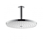 Верхний душ Hansgrohe Raindance Select S300 2jet в потолок белый и хром 27337400