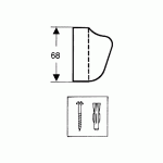 Держатель душа Hansgrohe 28321000