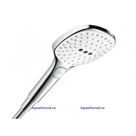 Ручной душ Hansgrohe Raindance Select E 120 3jet белый и хром 26520400