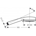 Ручной душ Hansgrohe Crometta 100 Multi 26823400