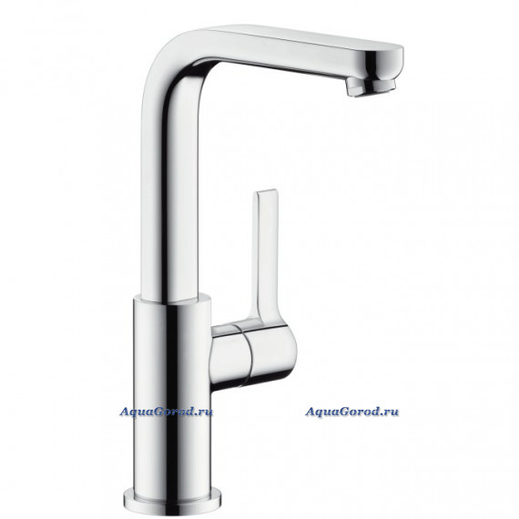 Смеситель Hansgrohe Metris S для раковины поворотный излив 31161000