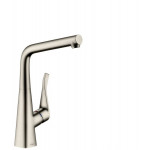 Смеситель Hansgrohe Metris для кухни сталь 14822800