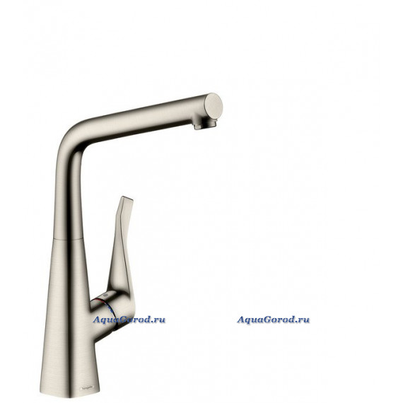 Смеситель Hansgrohe Metris для кухни сталь 14822800