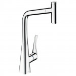 Смеситель Hansgrohe Metris Select для кухни с кнопкой хром 14884000