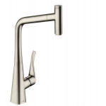 Смеситель Hansgrohe Metris Select для кухни с кнопкой сталь 14884800